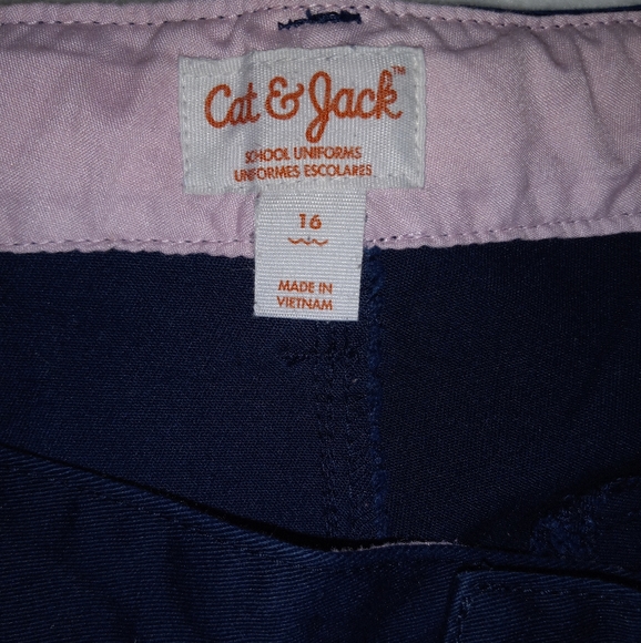 Cat & Jack Bottoms Cat Jack Blue School Uniform Pants Girls Size 6